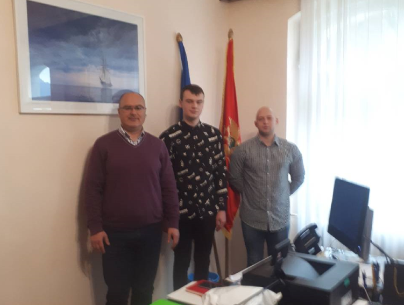 POMORSKI FAKULTET KOTOR      Na Fakultetu borave tri studenta u okviru programa mobilnosti studenata ERASMUS+