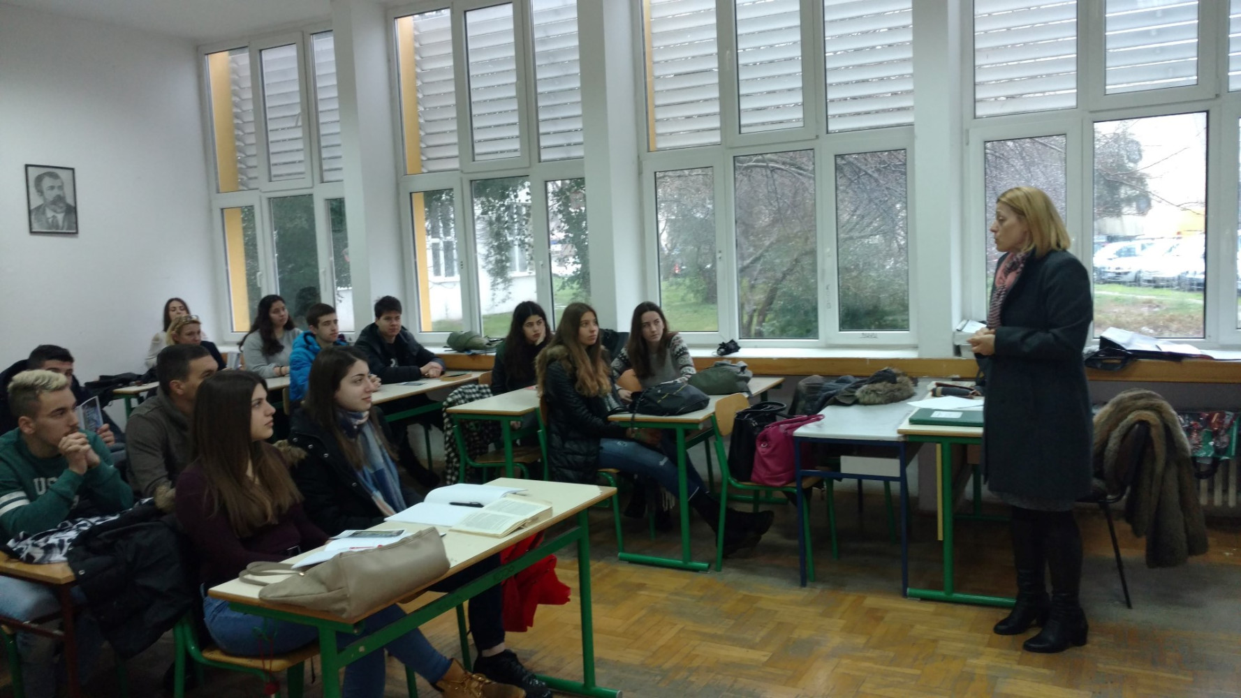 POMORSKI FAKULTET KOTOR      Promocija Pomorskog fakulteta Kotor u Gimnaziji 'Niko Rolović' u Baru