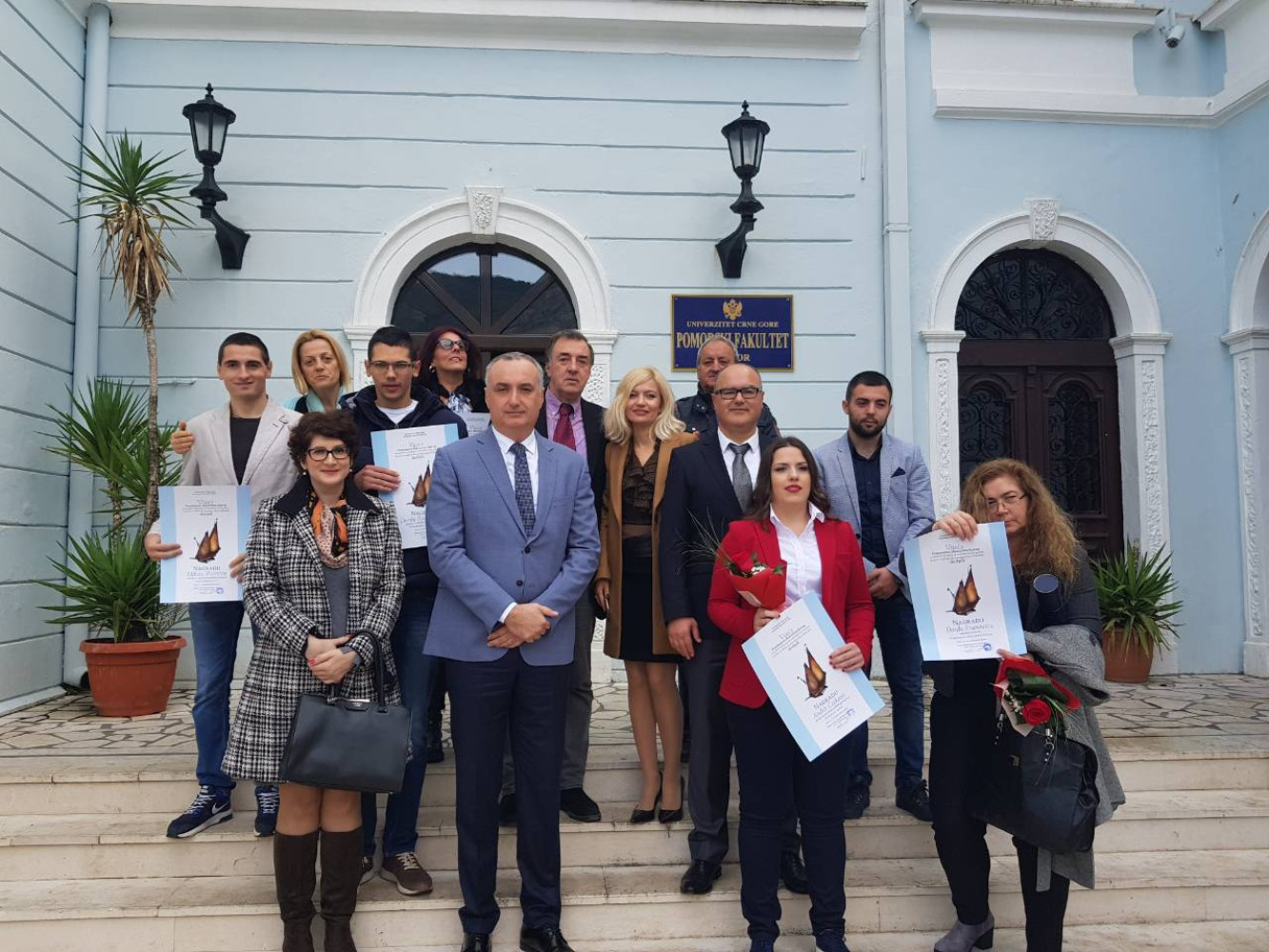 POMORSKI FAKULTET KOTOR      Urucene nagrade najboljim studentima na Dan fakulteta, 19.11.2018.