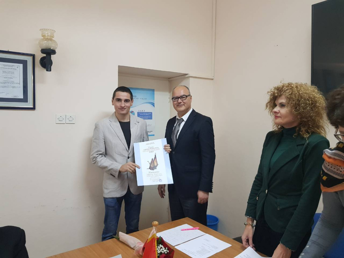 POMORSKI FAKULTET KOTOR      Urucene nagrade najboljim studentima na Dan fakulteta, 19.11.2018.