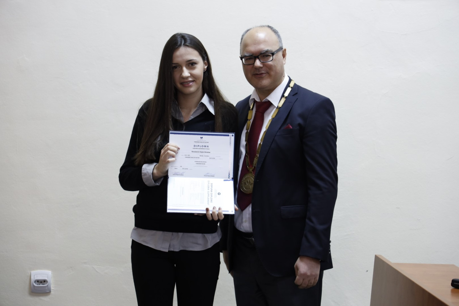 POMORSKI FAKULTET KOTOR      Upriličena svečana dodjela diploma na Pomorskom fakultetu Kotor, 20.12.2018.