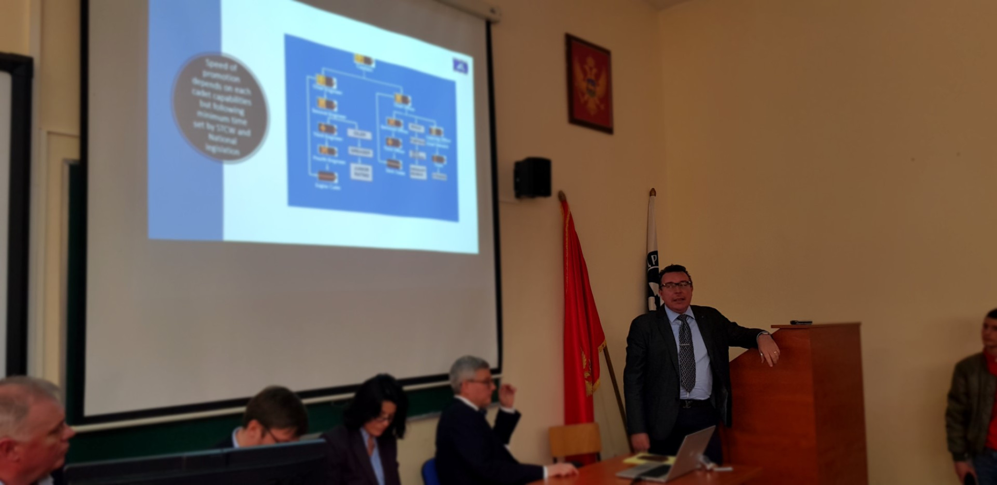 POMORSKI FAKULTET KOTOR      Održana prezentacija grupacije kompanija Asiatic Lloyd & Atlantic Lloyd iz Hamburga