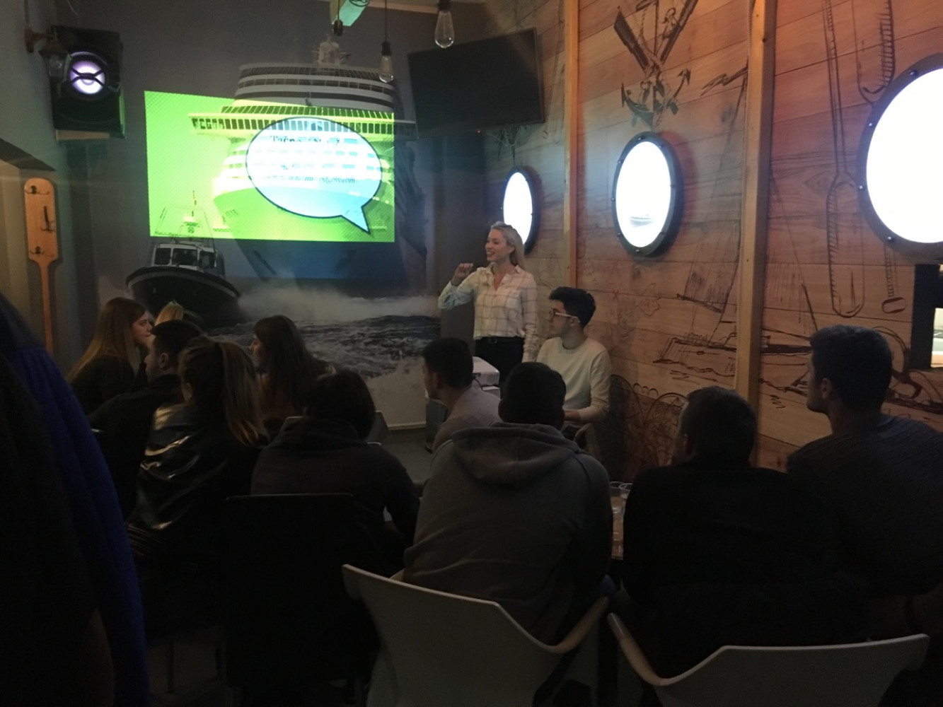 POMORSKI FAKULTET KOTOR      Studentska organizacija organizovala kviz na Pomorskom fakultetu Kotor