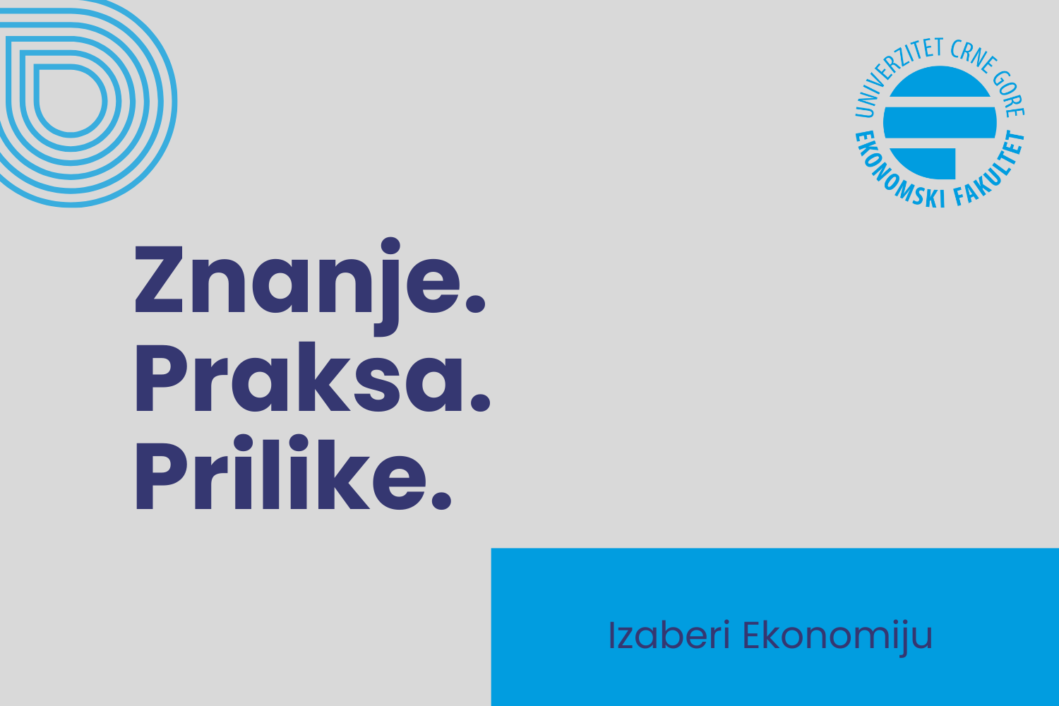 Ekonomija znanja. Praksa u poslovnom okruženju. Prilike koje grade karijere