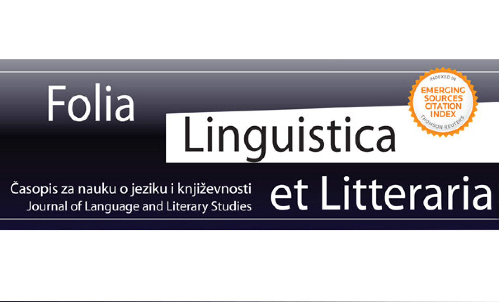 FOLIA LINGUISTICA AT LITTERARIA