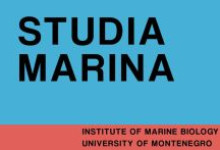 <span class="CyrLatIgnore">Studia Marina</span> - Naučni časopis Instituta za biologiju mora